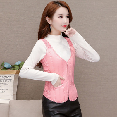 Model nou vesta primavara-toamna cu fermoar - model montat