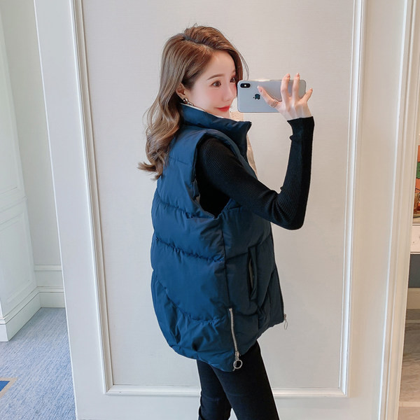 Vesta de iarna dama cu fermoare laterale