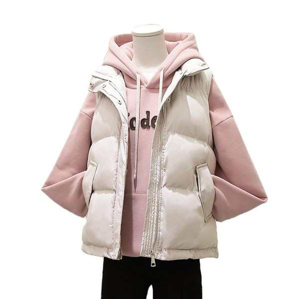 Vesta model nou toamna-iarna cu gluga - fermoar si nasturi