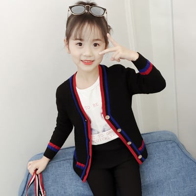 Vesta pentru copii cu nasturi pentru fete