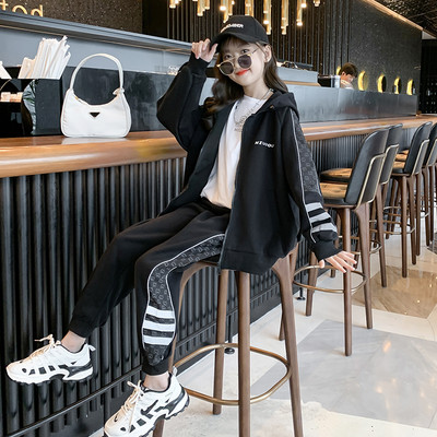 Set zilnic pentru copii pentru fete în negru