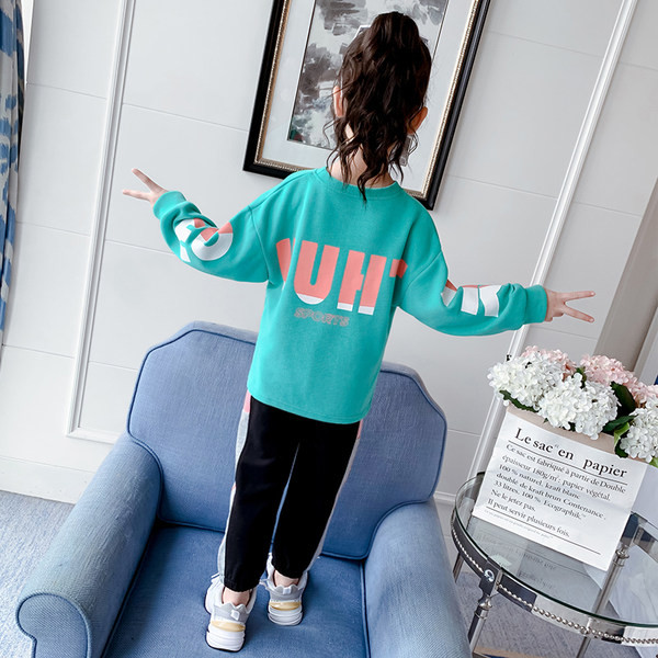 Dječji komplet bluza i hlače s natpisom