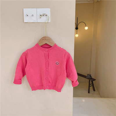 Cardigan copii pentru fete cu broderie