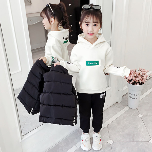 Set zilnic din trei piese in mai multe culori pentru fete