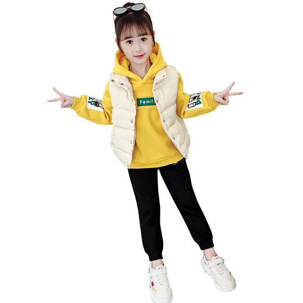 Set zilnic din trei piese in mai multe culori pentru fete