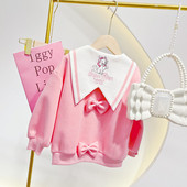 Hanorac zilnic pentru copii roz pentru fete