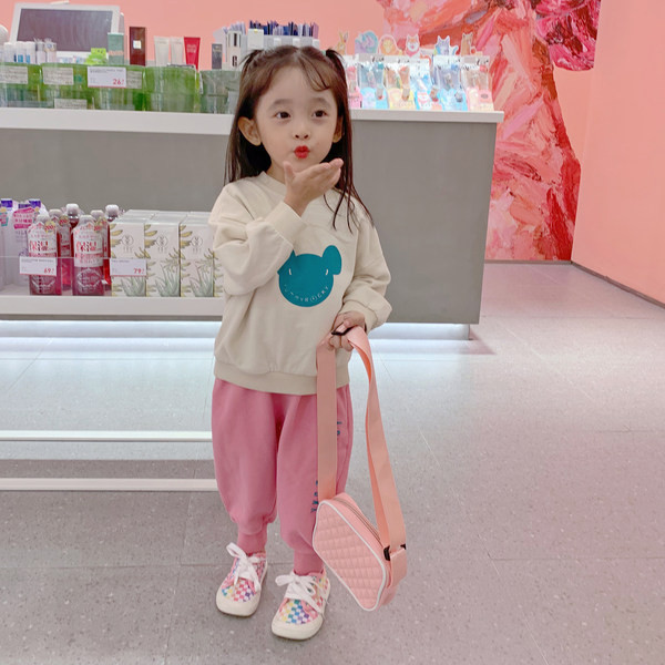 Set de zi pentru copii pentru fete în două părți potrivit pentru toamnă