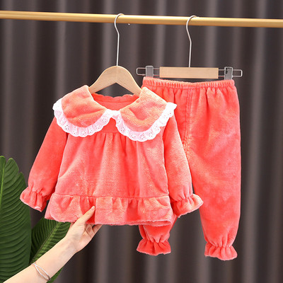 Παιδικό πουπουλένιο σετ - μπλούζα και παντελόνι