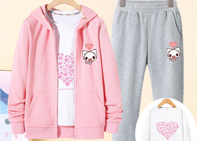 Set zilnic copii pentru fete in mai multe culori