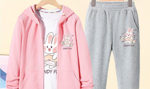 Set zilnic copii pentru fete in mai multe culori