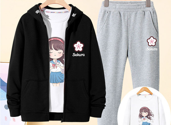 Set zilnic copii pentru fete in mai multe culori