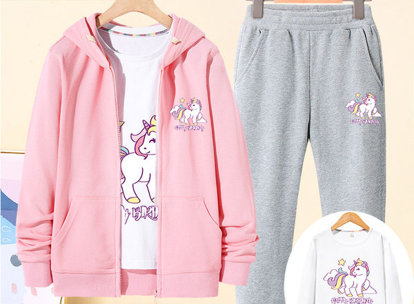 Set zilnic copii pentru fete in mai multe culori