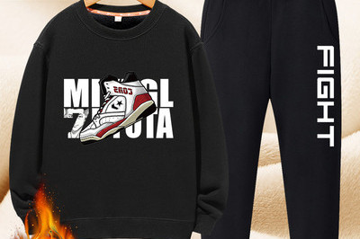 Set captusit copii pentru baieti in doua parti cu aplicare de culoare