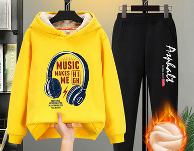 Set copii model nou cu captuseala moale pentru baieti