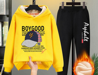 Set copii model nou cu captuseala moale pentru baieti