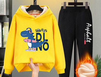 Set copii model nou cu captuseala moale pentru baieti