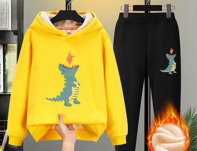 Set copii model nou cu captuseala moale pentru baieti