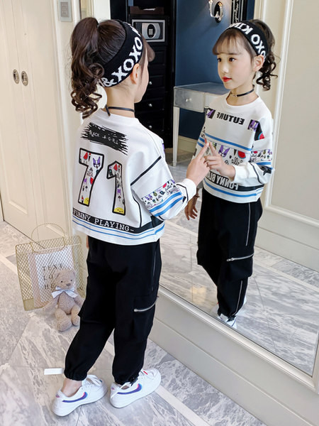 Παιδικό σετ μπλούζα και παντελόνι για κορίτσια