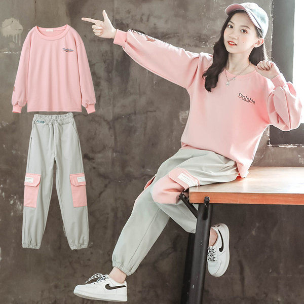 Set pentru copii din două părți - bluză și pantaloni