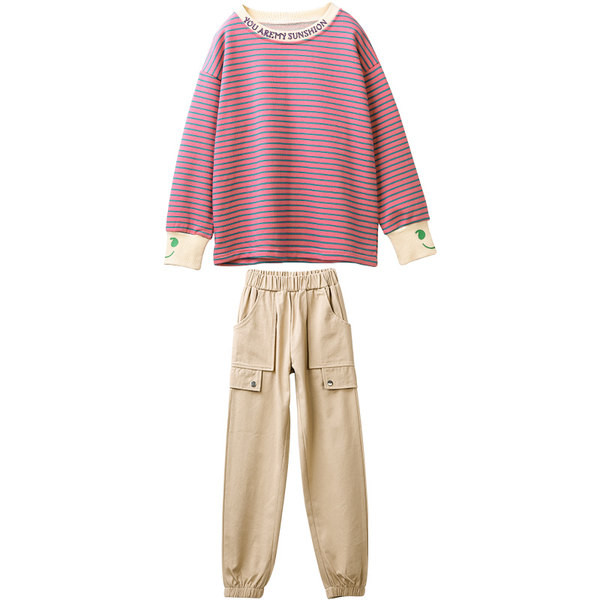 Set pentru copii din două părți - bluză și pantaloni