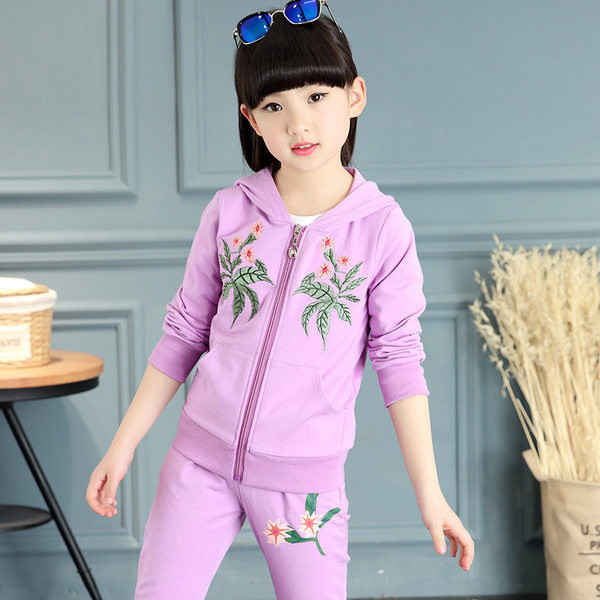 Set zilnic pentru copii pentru fete în trei părți