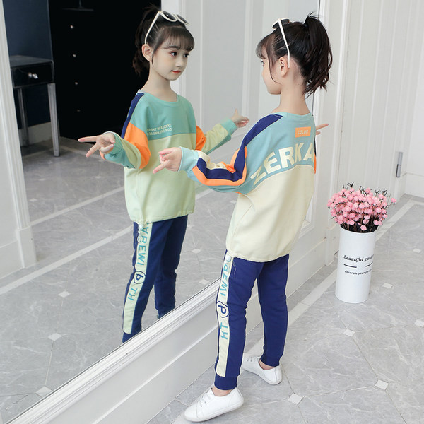 Παιδικό σετ για κορίτσια σε μπλε και ροζ χρώμα