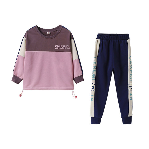 Παιδικό σετ για κορίτσια σε μπλε και ροζ χρώμα