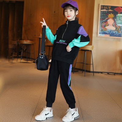 Αθλητικό-καθημερινό σετ για κορίτσια σε δύο μέρη