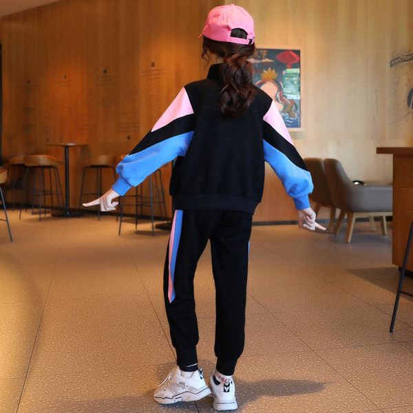 Αθλητικό-καθημερινό σετ για κορίτσια σε δύο μέρη