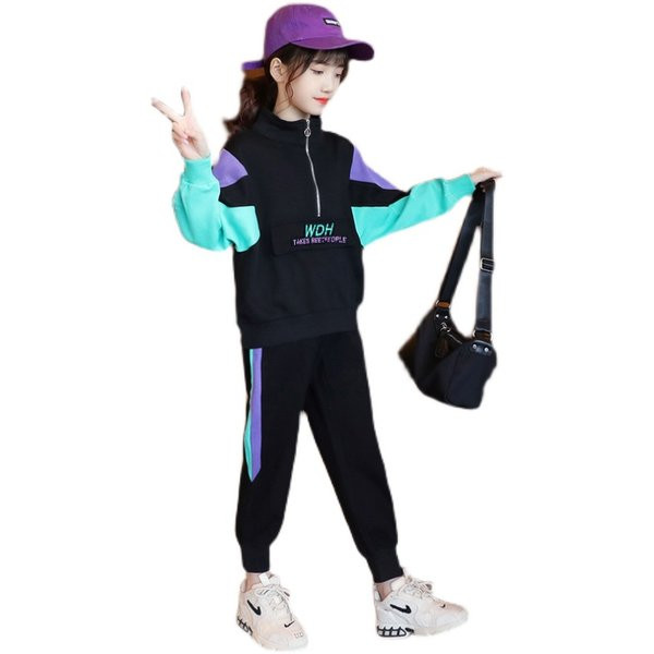 Αθλητικό-καθημερινό σετ για κορίτσια σε δύο μέρη