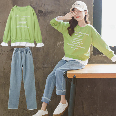 Παιδικό σετ με απλικέ μπλούζας