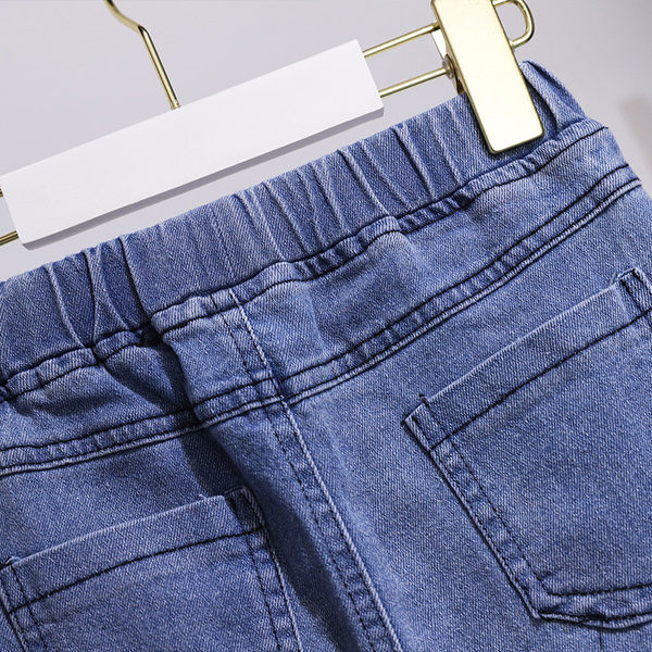 Casual παιδικό σετ μπλούζα με μακριά μανίκια και τζιν