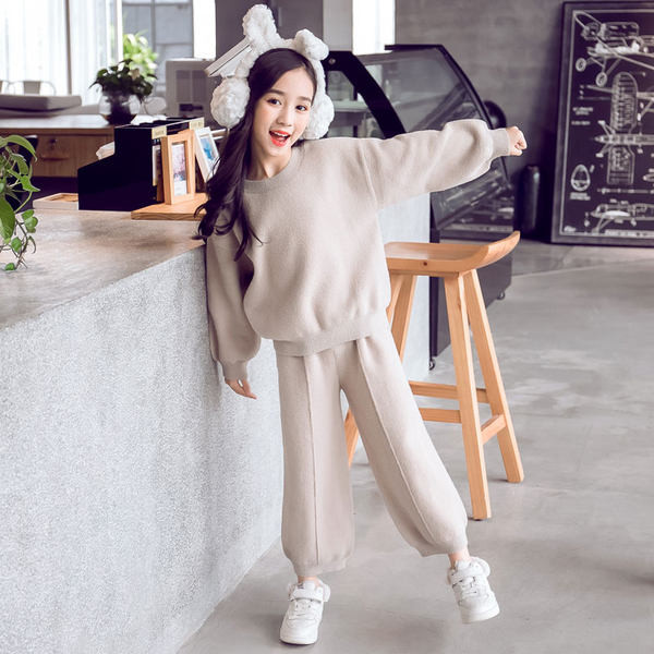 Set de iarnă pentru copii din două părți pantaloni și bluză