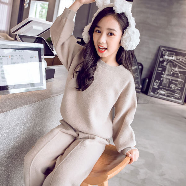 Set de iarnă pentru copii din două părți pantaloni și bluză