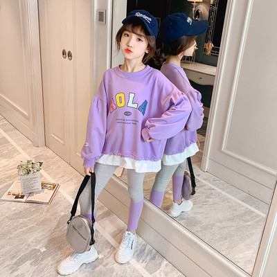 Μοντέρνο παιδικό σετ για κορίτσια σε δύο μέρη