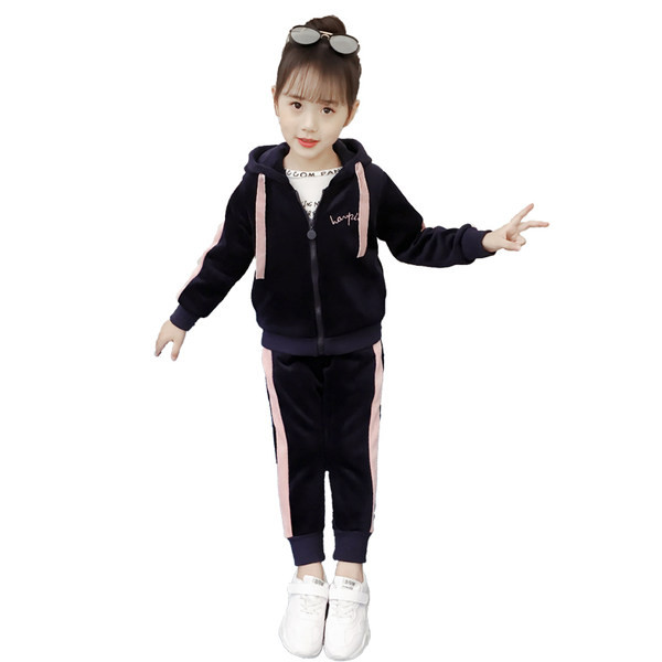 Παιδικό σετ από βελούδο για κορίτσια