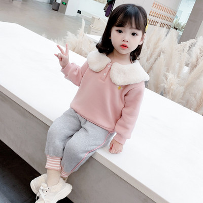 Παιδικό σετ με επένδυση από δύο μέρη για κορίτσια