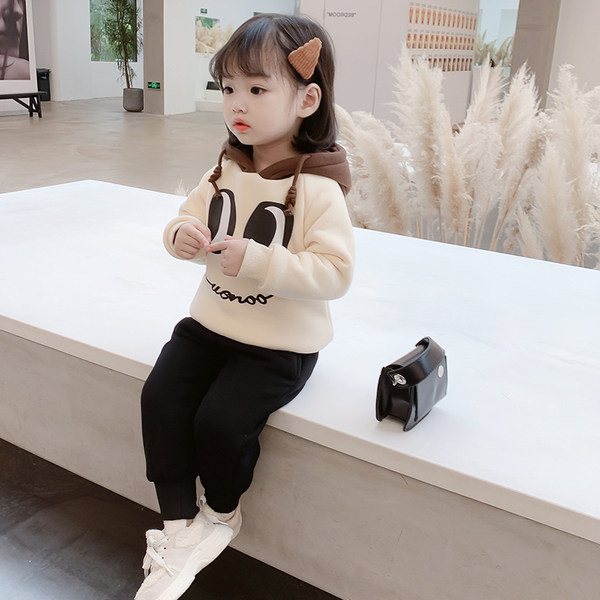 Παιδικό σετ με επένδυση από δύο μέρη για κορίτσια