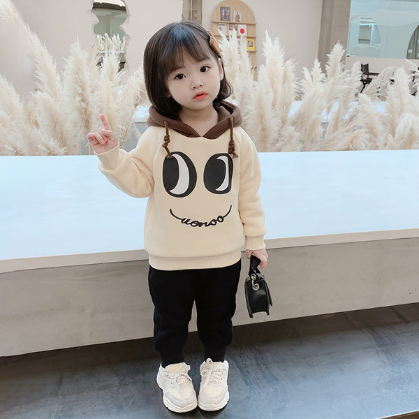 Παιδικό σετ με επένδυση από δύο μέρη για κορίτσια