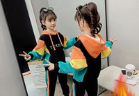 Παιδικό casual σετ με κουκούλα κατάλληλο για κορίτσια