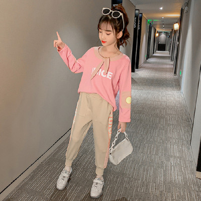 Παιδικό καθημερινό σετ σε μπλε και ροζ χρώμα