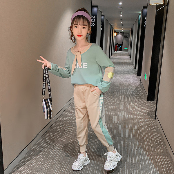 Παιδικό καθημερινό σετ σε μπλε και ροζ χρώμα