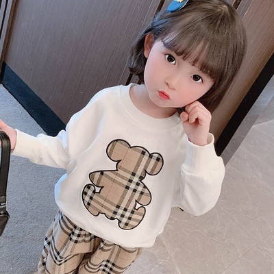 Καθημερινό σετ για κορίτσια - μπλούζα και παντελόνι