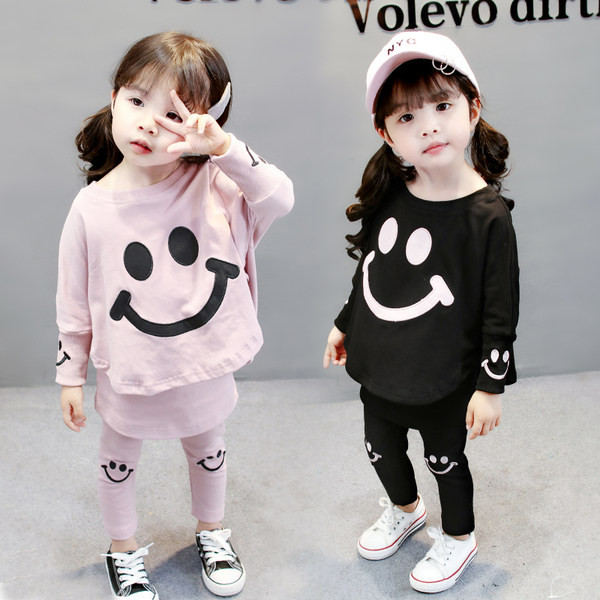 Ανοιξιάτικο-φθινοπωρινό σετ για κορίτσια σε δύο μέρη