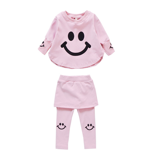 Ανοιξιάτικο-φθινοπωρινό σετ για κορίτσια σε δύο μέρη