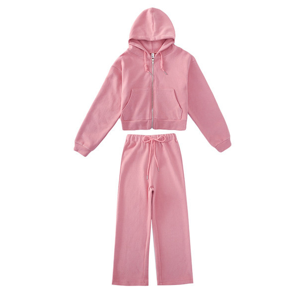Set de toamnă pentru fete, sport de zi cu zi în două părți