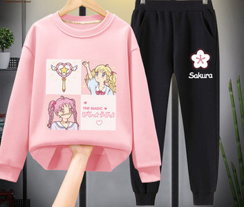 Παιδικό σετ μπλούζας με απλικέ και παντελόνι - πολλά μοντέλα