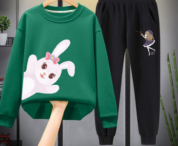 Παιδικό σετ μπλούζας με απλικέ και παντελόνι - πολλά μοντέλα