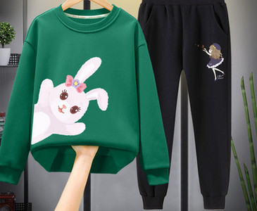 Παιδικό σετ μπλούζας με απλικέ και παντελόνι - πολλά μοντέλα