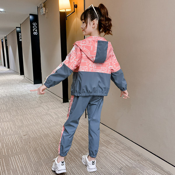 Set copii cu fermoar potrivit pentru fete